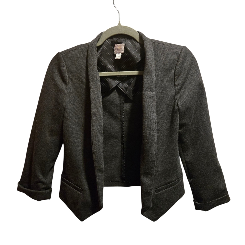 LC Lauren Conrad Charcoal Blazer